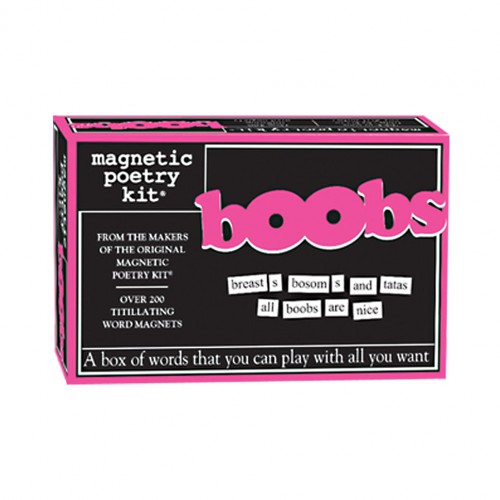 Magnetic Poetry Boobs Magnet